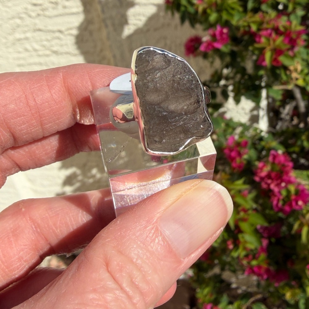 Agni Manitite Tektite Ring